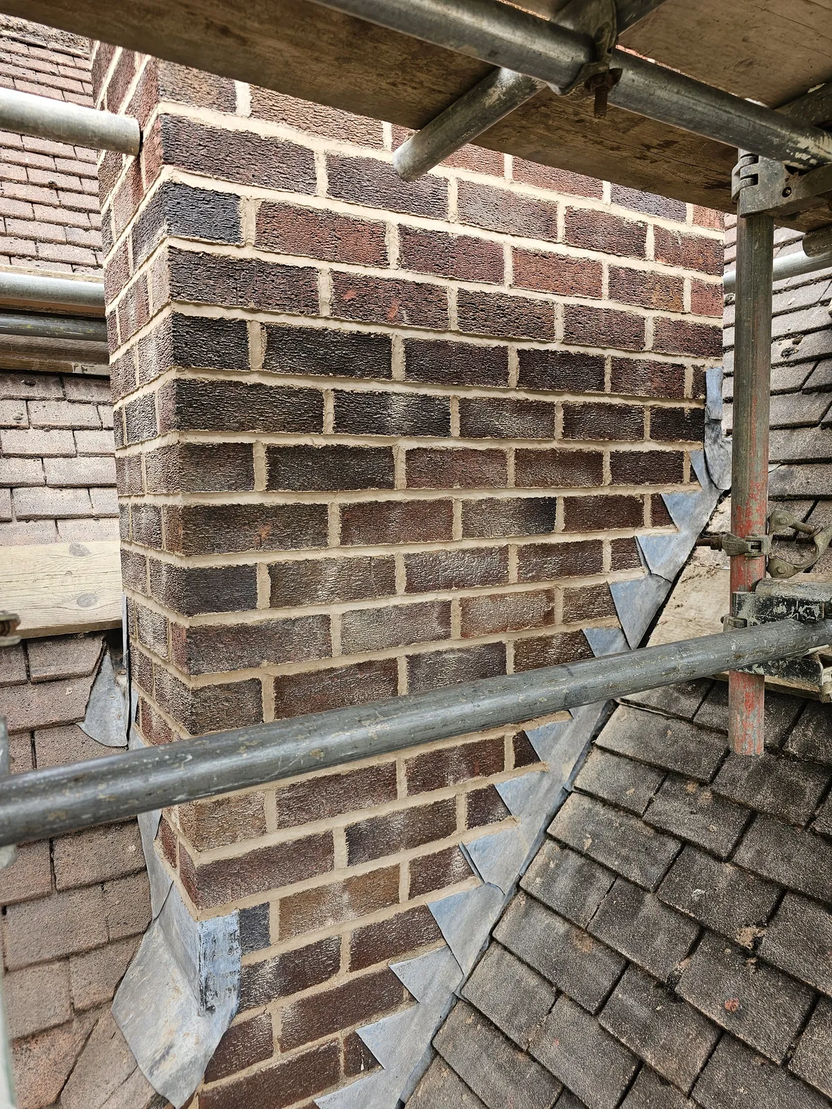Repointed verge detail