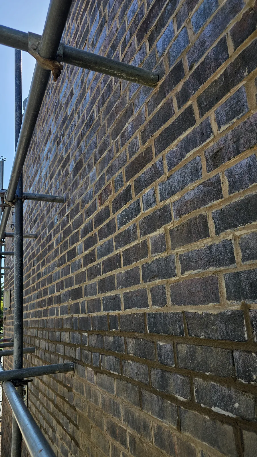 Completed repointing job