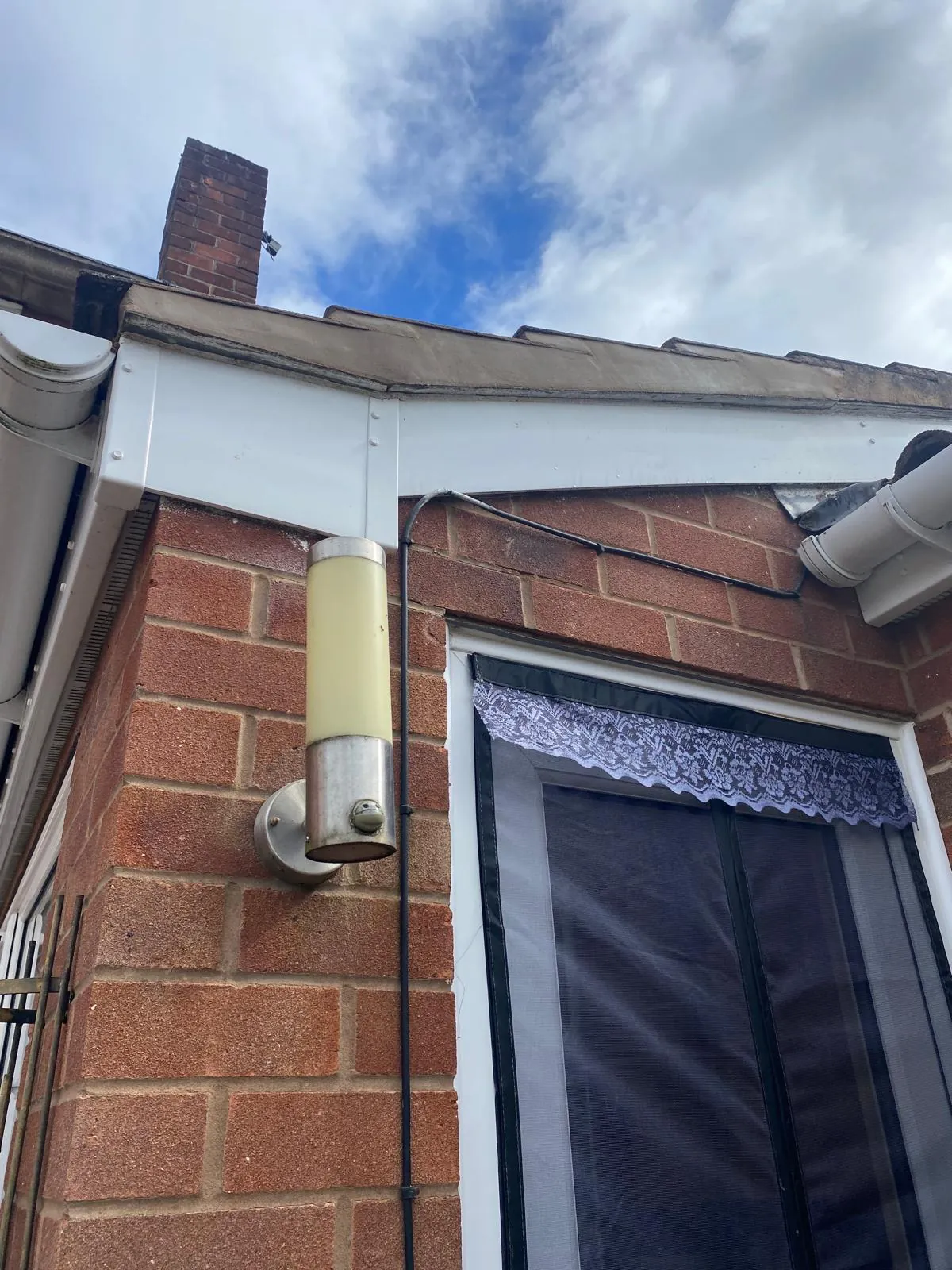 Storm damage roof repair