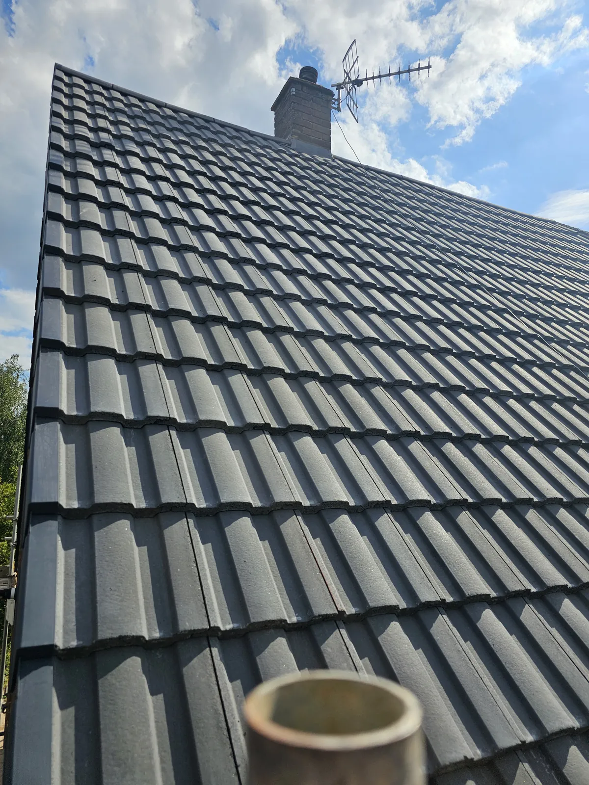 Completed new roof on a Coventry home