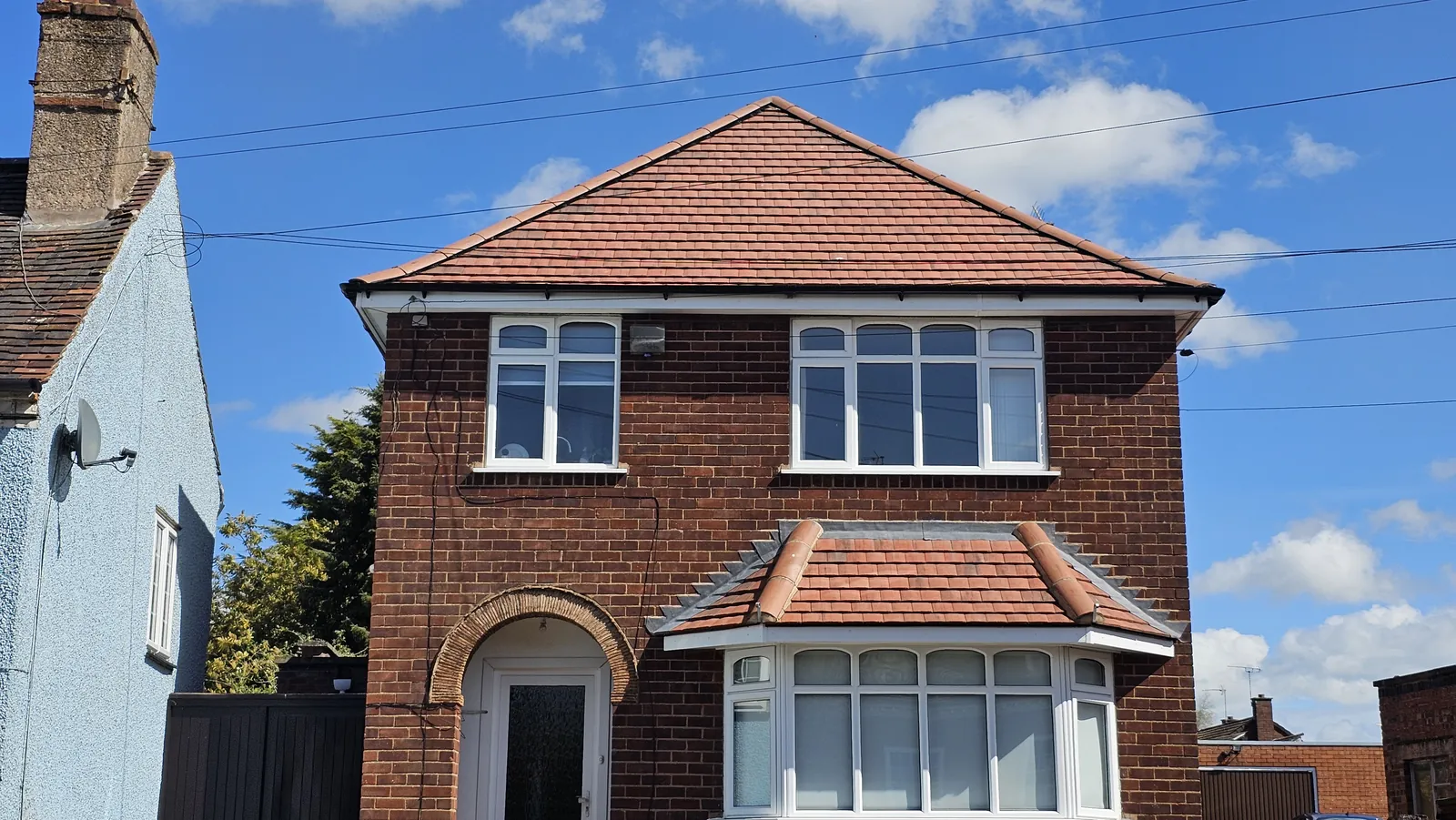 Finished re-roof in Warwickshire